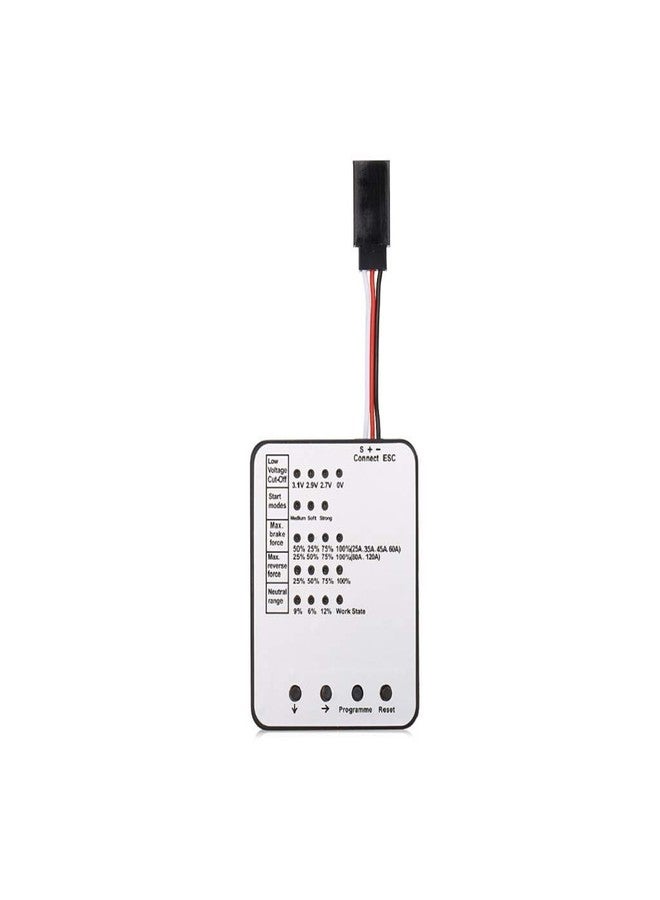 KingVal Replacement LED Programming Card Compatible with KINGVAL Surpass Hobby 25A 35A 45A 60A 80A 120A 150A RC Car Brushless ESC - Image 4